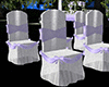 Wedding Row Chairs Lilac