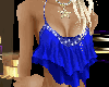 Sexy blue outfit rumba