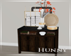 H. Accent Table w/Mirror