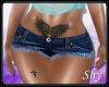 !PS Sexy Blue Jean Short
