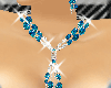 (mG)BLUE  Beads NeCklaCe