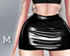 M̶| Black Latex skirt