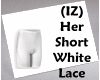 (IZ) Her Short WhiteLace