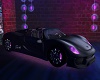 Grunge Black Sports Car