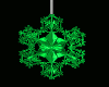 Green Snowflake Animated