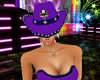 Purple Skull Hat