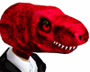 Red Dino Head