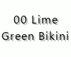 00 Lime Green Bikini RLL