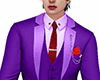 Purple Groomsman Suit