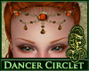 Dancer Circlet Fire Opal