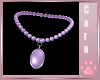 *C* BD Necklace Purple