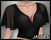 Black angel top