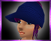 [E]Anri Violet Blue Hat