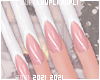 $K Winter French Nails