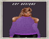 CF& Purple Knit Sweater
