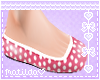 Pink Sping Dotty Flats