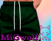 Green Summer Shorts