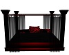 Red N Black Poseless Bed