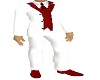 white red wedding suit