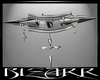 ~B.z Choker Cross White