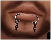 Chain Lip Piercings