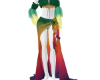 ~BX~ Rainbow Ombre Dress