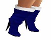 BLUE X-MAS BOOTS