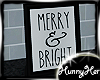 Merry and Bright Easel