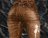 Brown Rip Jeans