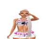 A's White Skirt