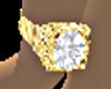 !gold R ring finger diam