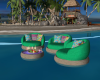 -1m- Caribbean Floats