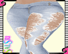 (RL)Light Ripped Jeans