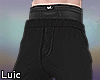 LC. Modern Black Pants.