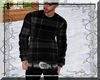 Black Plaid Sweater