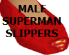 MALE SUPERMAN SLIPPERS