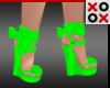 Lime Wedge Heels