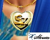 [SZ] gold heart