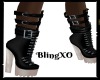 Bling Black Boot