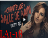 la chanteuse de salle...