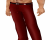 Red Slim Pants