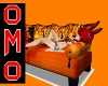 oMo Fire 3 Pose Couch