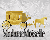 Royal Gold Horse/Carriag