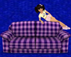 [E] Purple 10 Pose Sofa