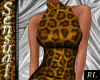 Leopard Choker Dress
