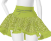 Sage Giraffe Mini Skirt