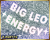 Big Leo Energy Neon Wall