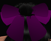 Darkish Purple Hair Bow
