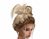 MzE Blonde messy bun