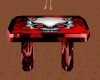 Red Toxic Table